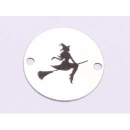  E0749-GS-link argint 925 Halloween 2 16,5 diametru 0,33grosime