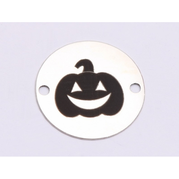 E0750-GS-link argint 925 Halloween 3 16,5 diametru 0,33grosime