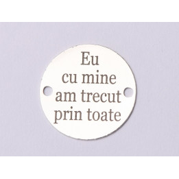 E0832-GS-Link argint 925 Eu cu mine 16.5mm 0.33mm