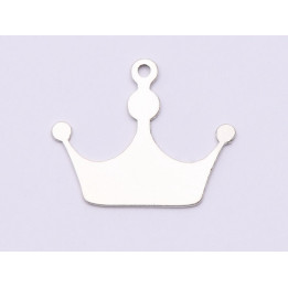 E0869 -N-Link Argint 925 Coroana 15x18mm, 0.50 mm
