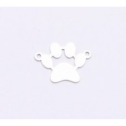 E0887-N-Link din argint 925 cu labuta 22x16mm, 0.60mm 1 buc