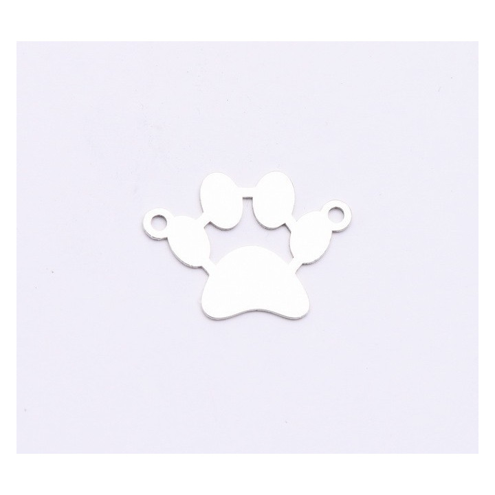 E0887-N-Link din argint 925 cu labuta 22x16mm, 0.60mm 1 buc