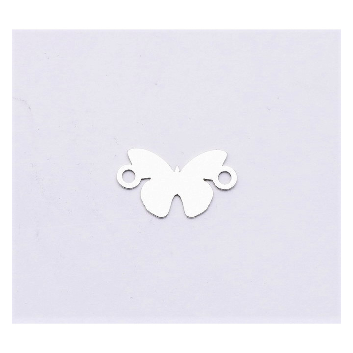 E0891-N-Link Fluture argint 925 15x10mm 0.4mm - 1buc