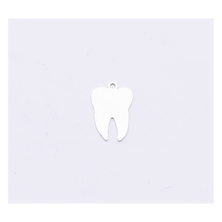 E0905-N-Charm dinte 15x10mm 0.4mm
