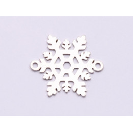 E0945-N-Link Argint 925 Snowflake 16x14mm 0.50mm