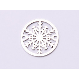E0946-N-Link Argint 925 Fulg in banut diametru 14mm, 0.50mm