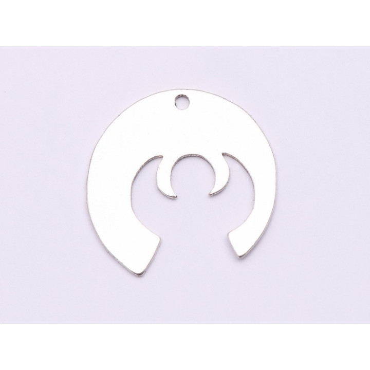 E0948-N-Pandant Argint 925 Angel diametru 16mm 0.50