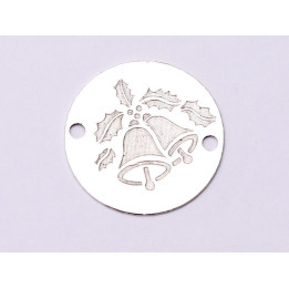E0959-GS-Link Argint Clopotei  -  1 buc