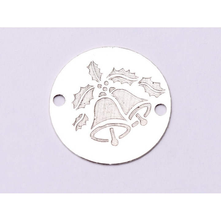 E0959-GS-Link Argint Clopotei  -  1 buc
