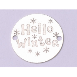 E0971-GS-Link Argint Hello Winter  -  1 buc