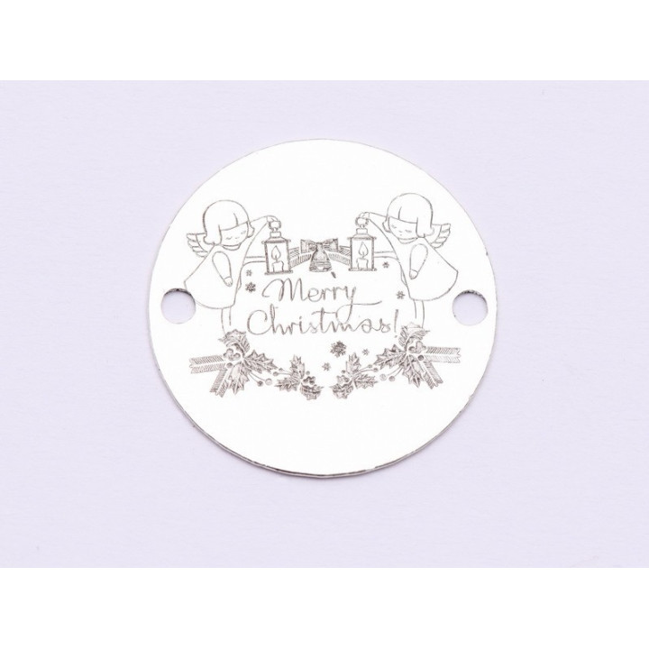 E0983-GS-Link Argint 925 Merry Angels Christmas 16.5mm, 0.33m