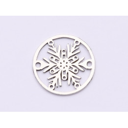 E1004-N-Link Argint Fulg - 14mm 0.50mm