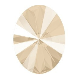 P2709-Swarovski Elements 4122 Ivory Cream Unfoiled 14x10,5mm