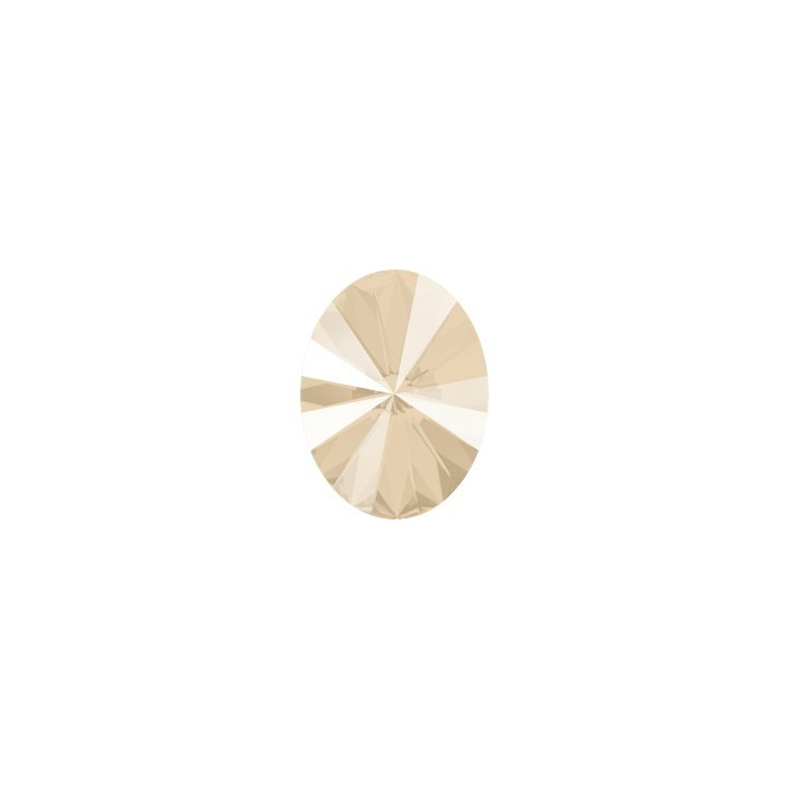 P2709-Swarovski Elements 4122 Ivory Cream Unfoiled 14x10,5mm