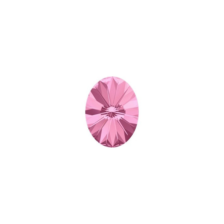 P2724-Swarovski Elements 4122 Rose Foiled 14x10,5mm