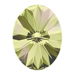 P2726-Swarovski Elements 4122 Luminous Green Foiled 14x10,5mm