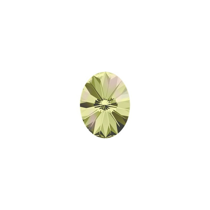 P2726-Swarovski Elements 4122 Luminous Green Foiled 14x10,5mm