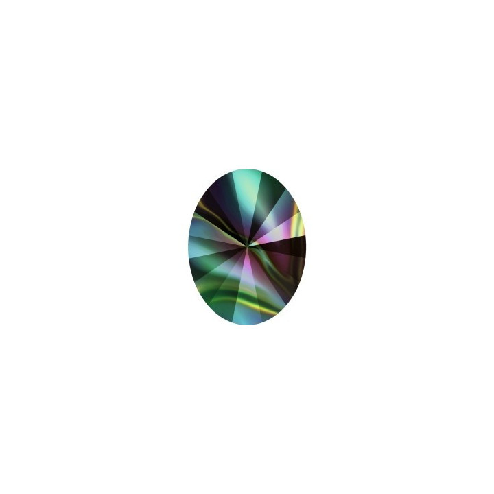 P2900-Swarovski Elements 4122 Rainbow Dark Foiled 14x10,5mm