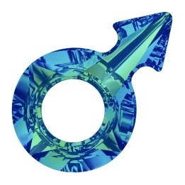 P2898-Swarovski Elements 4878 Bermuda Blue Foiled 18x11.5mm-1 buc