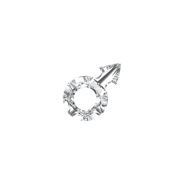 P2812-Swarovski Elements 4878 Crystal Foiled 30x19mm-1 buc