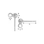 G0398-Tije cu biluta 3mm si bucla 1.55mm - bijuterii personalizate din argint | simoshop