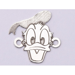 E1094-G-Link Argint 925 Donald Duck -  1 buc