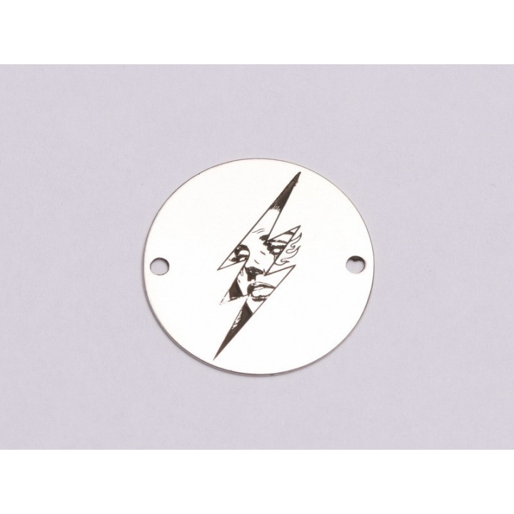 E1110- GS-Link Argint 925 Fulger 16.5mm, 0.33mm grosime- 1 buc