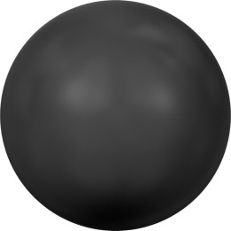 2144-Swarovski Elements 5818 Crystal Mystic Black Pearl 12mm-1buc