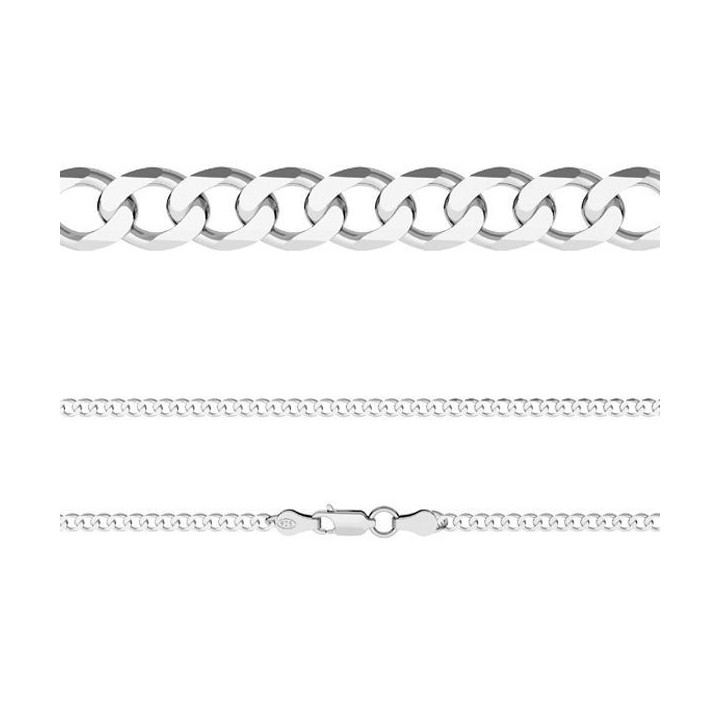 G1550-Lant argint 925 7.40mm grosime, 50cm lungime-1buc