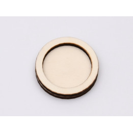 L021-Blank cercuri lemn 4cm- set 2 buc