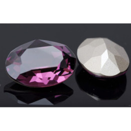 0712-SWAROVSKI ELEMENTS 4120 Amethyst 8x6mm-1buc - bijuterii personalizate din argint | simoshop