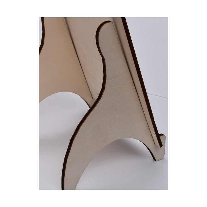 L215-Decupaj suport din lemn 17x11 cm 1 buc