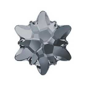 P2060-Swarovski Elements 2753 Crystal Silver Night Foiled 10mm - bijuterii personalizate din argint | simoshop