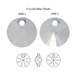 0760-SWAROVSKI ELEMENTS 6428 Crystal Blue Shade 6mm-1 buc - bijuterii personalizate din argint | simoshop