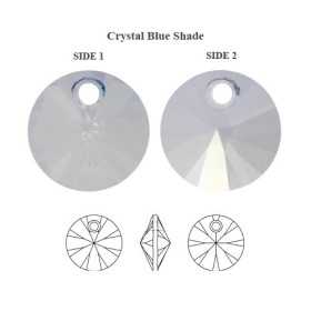0760-SWAROVSKI ELEMENTS 6428 Crystal Blue Shade 6mm-1 buc - bijuterii personalizate din argint | simoshop
