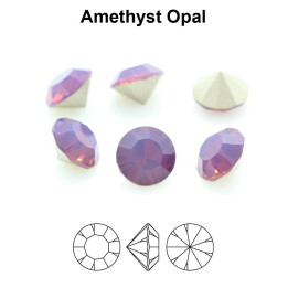 P4028-Cristal Preciosa, MC Chaton Maxima Amethyst Opal SS 34 7mm - 1 buc