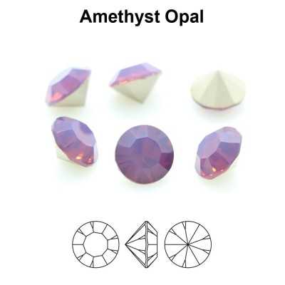 P4028-Cristal Preciosa, MC Chaton Maxima Amethyst Opal SS 34 7mm - 1 buc