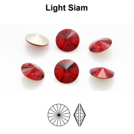 P4165-Cristal Preciosa, MC Rivoli Maxima Light Siam SS 39 8mm - 1 buc