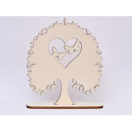 L225-Copac cu fluturasi cu suport  15x17 cm 1buc