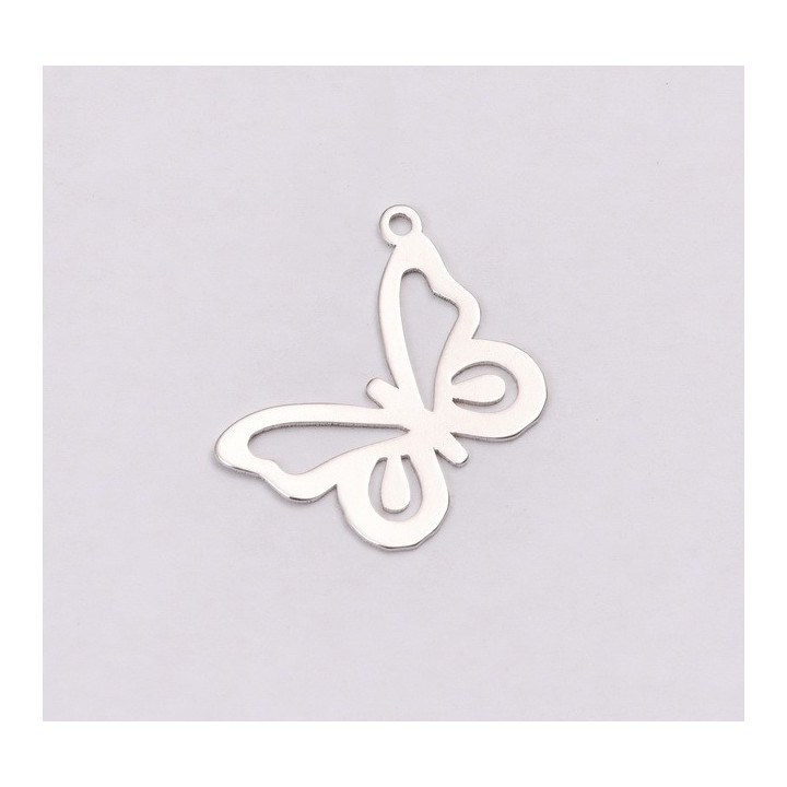 E1178-N-Charm din argint 925 Fluturas 17.40x13mm, 0.5mm