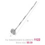 G0533-Cercei lantisor rivoli SS39 8mm cu bordura ver3 1 buc - bijuterii personalizate din argint | simoshop