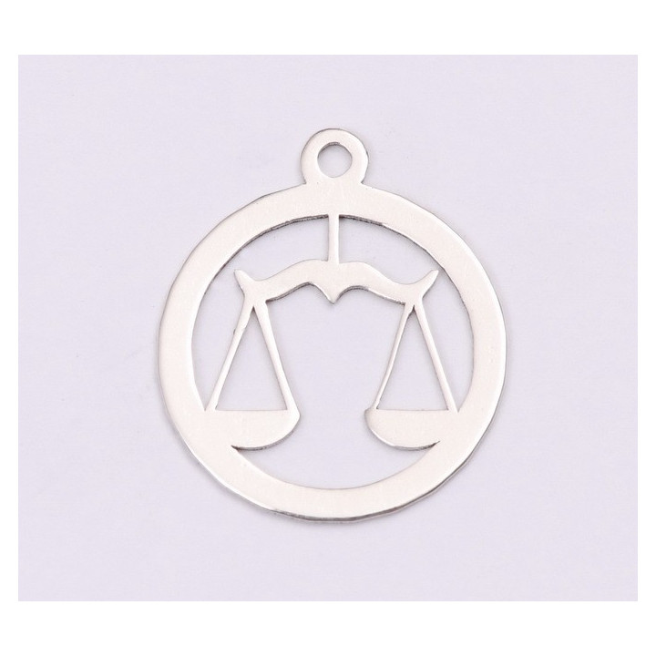 E1198-N-Charm Argint 925 Balanta 13x15mm, 0.50mm