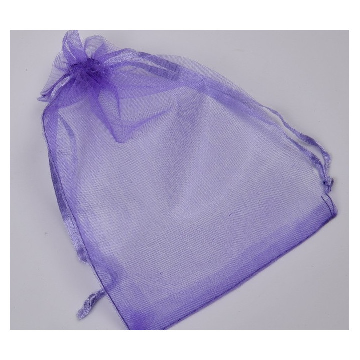 D010-Saculet din organza mov 10x12cm-1 buc