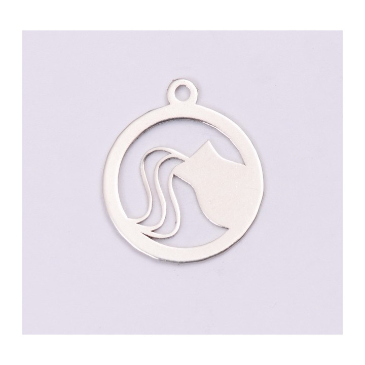 E1201-N-Charm Argint 925 Varsator 13x15mm, 0.50mm