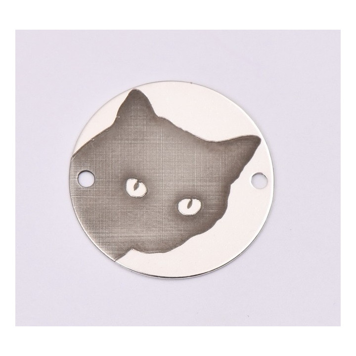 E1219-GS-Link din argint 925 Pisica 16.5mm, 0.33mm - 1 buc