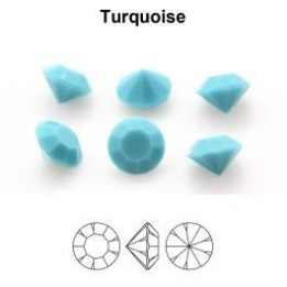 0537-Cristal Preciosa, MC Chaton Maxima Turquoise Pure PP9 1.5mm - 50 buc