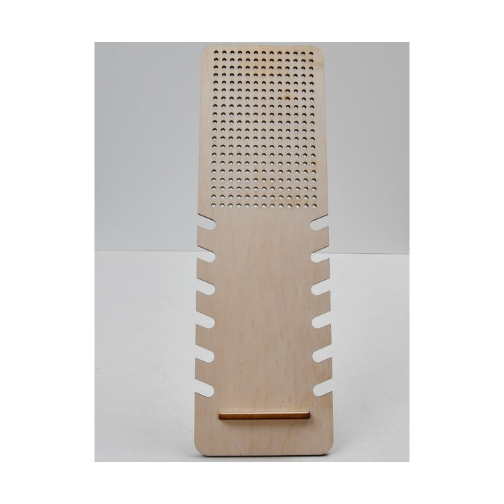 L267- Decupaj din lemn Suport mixt Bratari/Cercei 30x8cm