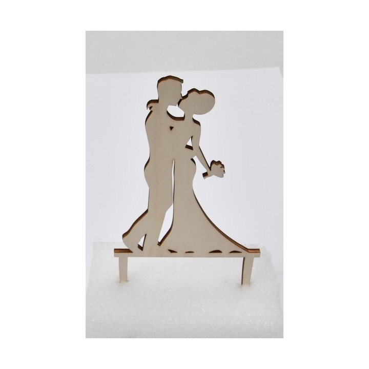 L280-Cake topper "Miri" 10x18cm  1buc