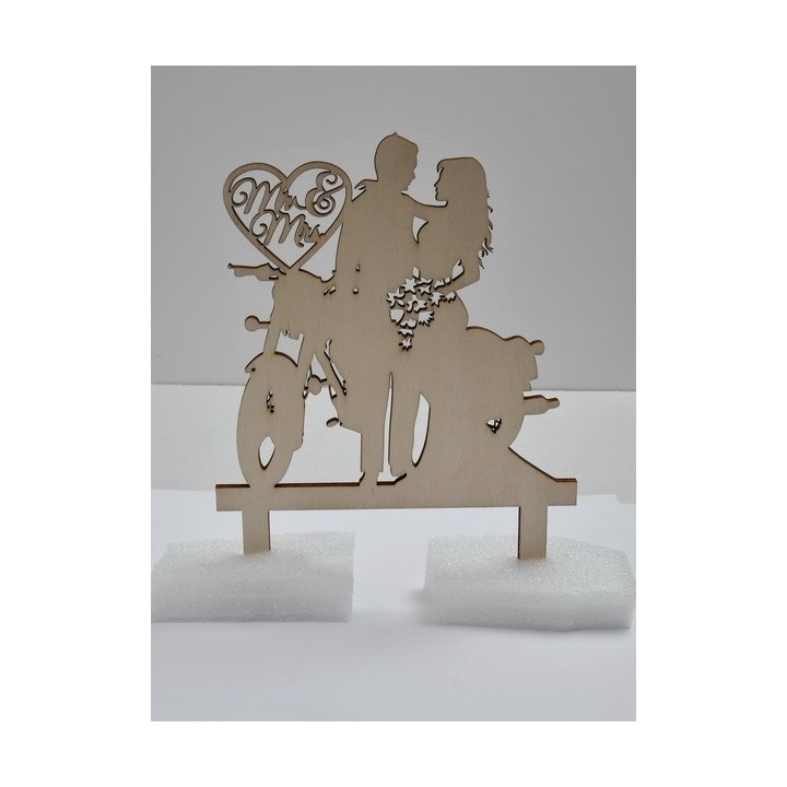 L283-Cake topper "Miri" model 2 15x20cm  1buc