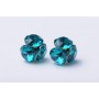 SERVICIU LIPIRE 3 CRISTALE XIRIUS SS29-SS34-SS39 IN FORMA DE FLORICICA-Pereche - bijuterii personalizate din argint | simoshop